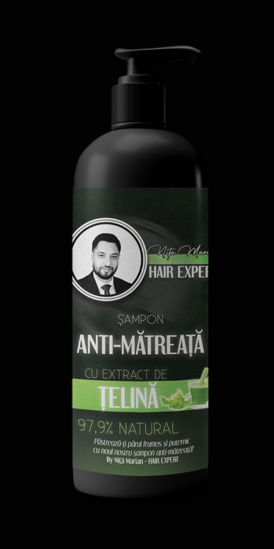 Șampon Barbati Anti-cădere Cu Extract De Telina